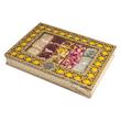 مسقطی ترکیبی جعبه چوبی شمس حلوا مسقطی لاری ترنج - 450 گرم