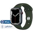 ساعت هوشمند اپل واچ سری 7 مدل 41mm Aluminum Case with Sport silicone Band
