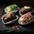 خرمای پیارم مغزدار شکلاتی سومرون شهرزنان کارآفرین بسته 4 عددی