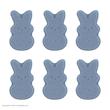 کوکتل پدیکور ژبن پلاس مدل Rabbit وزن 600 گرم بسته 12 عددی