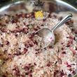 نمک حمام رز گلد مدل اسطوخودوس و گل رز وزن 500 گرم