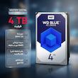هارددیسک اینترنال وسترن دیجیتال مدل Blue WD40EZRZ ظرفیت 4 ترابایت