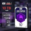 هارددیسک اینترنال وسترن دیجیتال مدل Purple WD101PURP ظرفیت 10 ترابایت