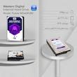 هارددیسک اینترنال وسترن دیجیتال مدل Purple WD40PURZ ظرفیت 4 ترابایت اصلی