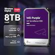 هارد دیسک اینترنال وسترن دیجیتال مدل Purple WD85PURZ ظرفیت 8 ترابایت