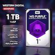 هارد دیسک اینترنال وسترن دیجیتال با رابط SATA 3.0 مدل  Purple WD10PURZ ظرفیت 1 ترابایت