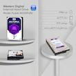 هارددیسک اینترنال وسترن دیجیتال مدل Purple WD20PURZ ظرفیت 2 ترابایت