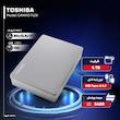هارد اکسترنال توشیبا مدل CANVIO FLEX ظرفیت چهار ترابایت دارای رابط USB Type-A 3.2