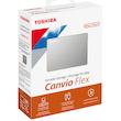 هارد اکسترنال توشیبا مدل Canvio Flex ظرفیت دو ترابایت دارای رابط USB Type-A 3.2