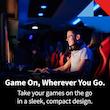 هارد اکسترنال توشیبا مدل Canvio Gaming ظرفیت یک ترابایت دارای رابط USB Type-A 3.2