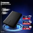 هارد اکسترنال توشیبا مدل Canvio Basics ظرفیت 4 ترابایت دارای رابط USB Type-A
