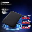 هارد اکسترنال توشیبا مدل Canvio Advance ظرفیت دو ترابایت دارای رابط USB Type-A 3.2