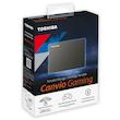 هارد اکسترنال توشیبا مدل Canvio Gaming ظرفیت دو ترابایت دارای رابط USB Type-A 3.2