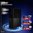 هارد اکسترنال وسترن دیجیتال مدل My Book Desktop ظرفیت 14 ترابایت دارای رابط USB Type-A 3.2