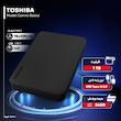 هارد اکسترنال توشیبا مدل Canvio Basics ظرفیت یک ترابایت دارای رابط USB Type-A 3.0