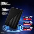 هارد اکسترنال وسترن دیجیتال مدل My Passport ظرفیت شش ترابایت دارای رابط USB Type-A 3.0