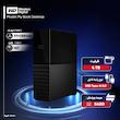 هارد اکسترنال وسترن دیجیتال مدل My Book Desktop ظرفیت چهار ترابایت دارای رابط USB Type-A 3.0