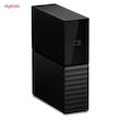 هارد اکسترنال وسترن دیجیتال مدل My Book Desktop ظرفیت چهار ترابایت دارای رابط USB Type-A 3.0