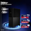 هارد اکسترنال وسترن دیجیتال مدل My Book Desktop ظرفیت شش ترابایت دارای رابط USB Type-A 3.0