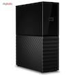 هارد اکسترنال وسترن دیجیتال مدل My Book Desktop ظرفیت شش ترابایت دارای رابط USB Type-A 3.0