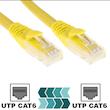 کابل شبکه CAT6 گیگافلکس مدل GI-UTP-YEL