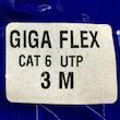 کابل شبکه CAT6 گیگافلکس مدل GI-UTP-GRE