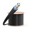 کابل شبکه Cat6 نگزنس مدل Cat6 SFTP Outdoor Double Jacket nxs دو روکشه