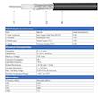 کابل آنتن مدل RG174-10m