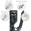 آچار سوکت زن شبکه مدل OPEN END-CAT7B