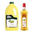 روغن زیتون خالص تصفیه شده بدون بو مناسب سرخ کردنی و پخت و پز - 1800 میلی لیتر و روغن سرخ کردنی بر پایه روغن زیتون دلوین - 1000 میلی لیتر