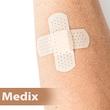  چسب زخم مدیکس مدل Hypoallergic مجموعه 10 عددی