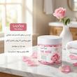کره بدن سادور مدل The Rose حجم 250 میلی‌لیتر مرطوب‌کننده و ضد خشکی با ویتامین E، روغن بادام، آرگان و عصاره گل رز، ضد ترک، جوانساز، فاقد پارابن و مواد حساسیت‌زا، مناسب انواع پوست و استفاده پس از دوش