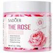 کره بدن سادور مدل The Rose حجم 250 میلی‌لیتر مرطوب‌کننده و ضد خشکی با ویتامین E، روغن بادام، آرگان و عصاره گل رز، ضد ترک، جوانساز، فاقد پارابن و مواد حساسیت‌زا، مناسب انواع پوست و استفاده پس از دوش