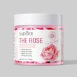کره بدن سادور مدل The Rose حجم 250 میلی‌لیتر مرطوب‌کننده و ضد خشکی با ویتامین E، روغن بادام، آرگان و عصاره گل رز، ضد ترک، جوانساز، فاقد پارابن و مواد حساسیت‌زا، مناسب انواع پوست و استفاده پس از دوش