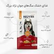 غذای خشک سگ نابالغ نوتری پت مدل نژاد بزرگ با طعم مرغ و گوشت وزن 10 کیلوگرم