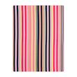 ملحفه تشک مهمان آدنو مدل Colored stripes کد FI51 یک‌ نفره سایز 90x190 سانتی‌ متر
