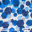 کاور تشک مهمان آدنو مدل Hexagon کد CH134 یک نفره سایز 90x190 سانتی متر