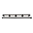 پچ پنل 24 پورت CAT6 UTP وی نت مدل V-NPC6U024
