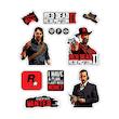 استیکر لپ تاپ مدل رد دد ریدمپشن red dead redemption مجموعه 10 عددی
