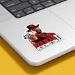 استیکر لپ تاپ مدل رد دد ریدمپشن red dead redemption مجموعه 10 عددی