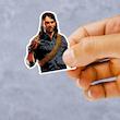 استیکر لپ تاپ مدل رد دد ریدمپشن red dead redemption مجموعه 10 عددی