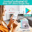 پرینتر لیبل زن ناب سل مدل پرتابل شارژی کد  BL-NAAB001111 به همراه سه عدد رول کاغذی