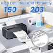 پرینتر لیبل زن حرارتی مدل AM-243-BT