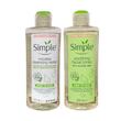 تونر پاک کننده صورت سیمپل مدل Soothing حجم 200 میلی لیتر به همراه آب پاک کننده آرایش صورت سیمپل مدل GENTLY REMOVES حجم 200 میلی لیتر