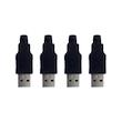 سر سوکت قابل تعویض کابل USB مدل 5997 بسته 4 عددی