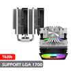 خنک کننده پردازنده کولر مستر مدل T620s ARGB LGA1700