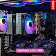 خنک کننده پردازنده کولر مستر مدل T620s ARGB LGA1700