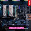 خنک کننده پردازنده کولر مستر مدل T620s ARGB LGA1700