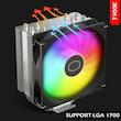 خنک کننده پردازنده کولر مستر مدل T400k ARGB LGA1700