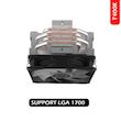 خنک کننده پردازنده کولر مستر مدل T400k ARGB LGA1700